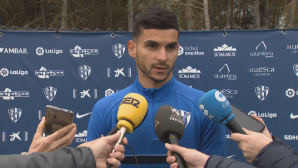 Florian Miguel en rueda de prensa.