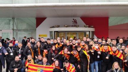 La delegación aragonesa regresa con seis alumnos premiados.