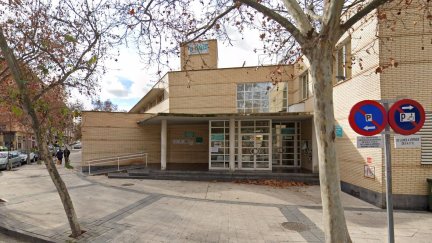 centro de salud Univérsitas, en Zaragoza.