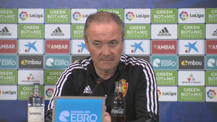 Juan Ignacio Martínez en rueda de prensa.