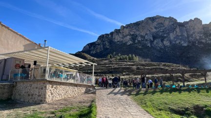 Mirador las Eras es el nombre con el que han bautizado a su bar / A. S.