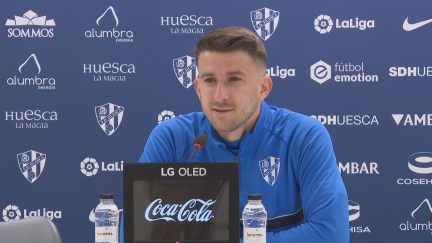 Gerard Valentín en rueda de prensa.