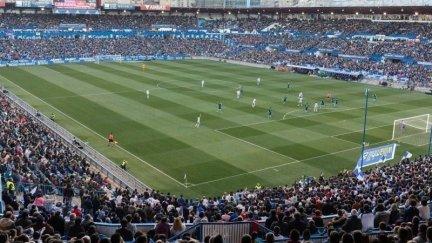 Imagen de archivo de un partido de fútbol en La Romareda. / Europa Press