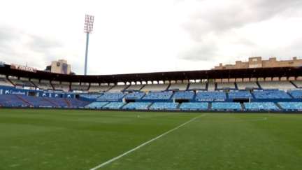 Estadio de La Romareda.