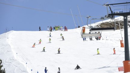 Pistas de esquí de Cerler (Huesca). Foto: Europa Press.