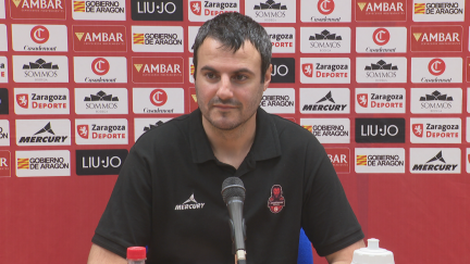 Carlos Cantero en rueda de prensa.