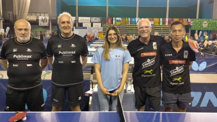 Rodero y Sanz, consiguieron vencer a Sardá y Li Qi en el Nacional de veteranos.