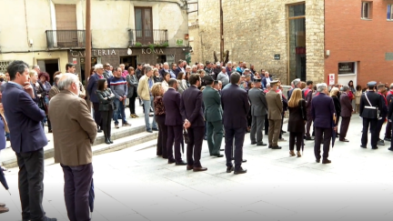 Fraga se despide de su alcaldesa, Carmen Costa.