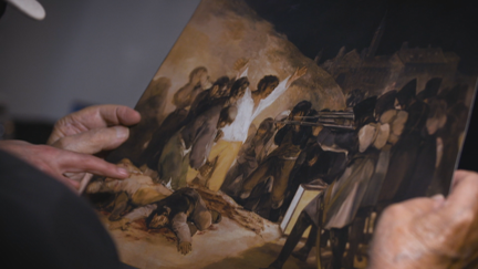 El célebre cuadro de Goya, inspiración del corto de Saura.