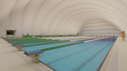 Piscina de El Olivar.