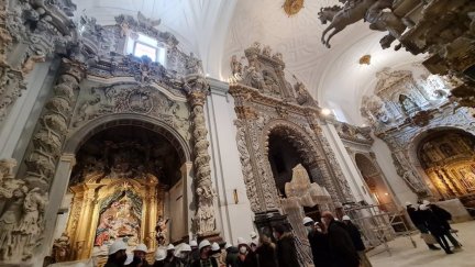 Las obras han permitido recuperar la iluminación natural de la Colegiata. | Diócesis de Tarazona