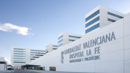 Fachada del hospital La Fe de Valencia. / Foto: Europa Press