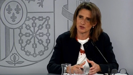 La ministra de Transición Ecológica, Teresa Ribera.