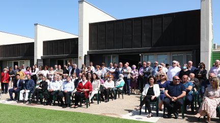 Después de la inauguración, los primeros usuarios de la residencia llegarán el 1 de junio. / Foto: Gobierno de Aragón