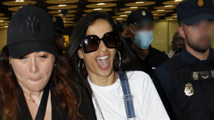 Chanel Terrero a su llegada a Madrid después de haber representado a España en el Festival de Eurovisión./EUROPA PRESS