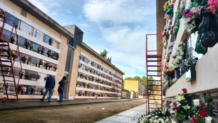 Imagen del cementerio de Torrero, en Zaragoza./EUROPA PRESS