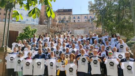 Nuevo acto de adhesiones en Teruel./ Gobierno de Aragón
