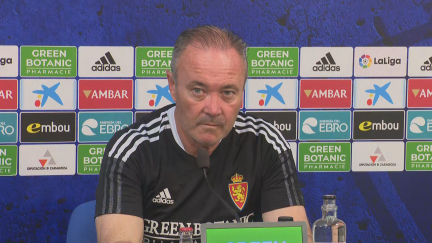 Juan Ignacio Martínez en rueda de prensa.