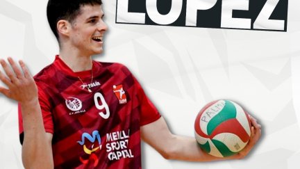 Rubén López, nuevo jugador del CV Teruel.