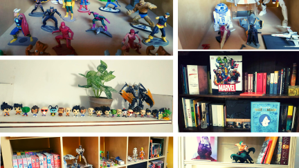 Lorién Val presenta su colección de miniaturas, películas o cómics.