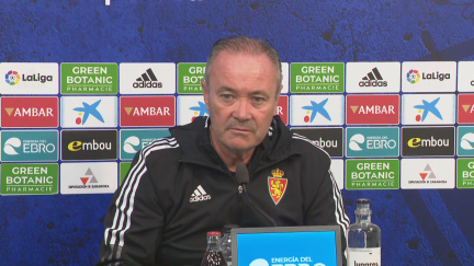 Juan Ignacio Martínez en rueda de prensa.