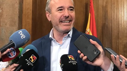 Jorge Azcón, alcalde de Zaragoza, en una imagen de archivo. / Europa Press
