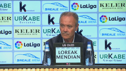 Juan Ignacio Martínez en rueda de prensa.