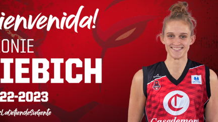 Leonie Fiebich, nueva jugadora de Casademont Zaragoza.