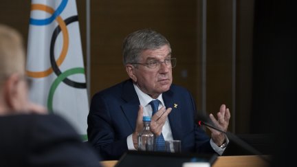 Thomas Bach, presidente del Comité Olímpico Internacional. (Archivo, IOC / GREG MARTIN).