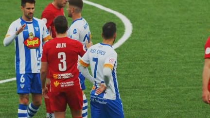 Imagen del CD Teruel - CD Ebro de la temporada 2021-2022