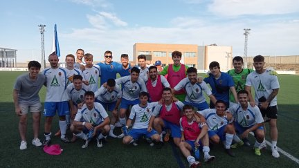 Imagen de la plantilla del CD Fuentes. Foto: CD Fuentes.