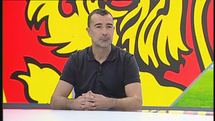 Juan Carlos Carcedo durante su entrevista.