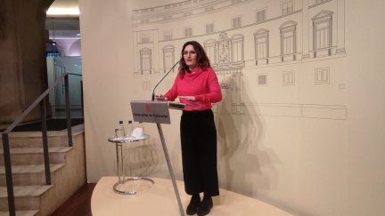 Imagen de archivo de la consejera de Presidencia de la Generalitat, Laura Vilagrà. / Europa Press
