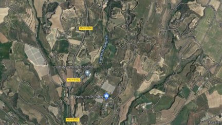 El incendio se ha declarado en el término municipal de Barbastro.
