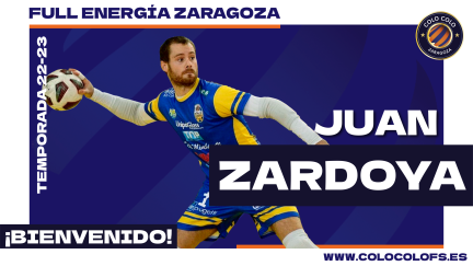 Juan Zardoya defenderá la portería del Full Energía Zaragoza el próximo curso.