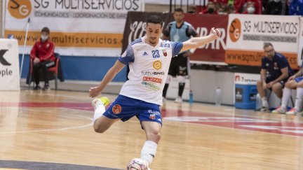 Manolo Piqueras, en un partido de la pasada temporada.