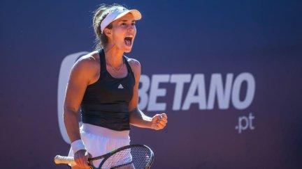 Irene Burillo durante un partido esta temporada.