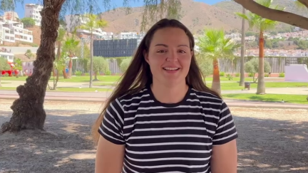 Natalia Sainz, en sus declaraciones para Aragón Deporte.