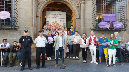 El Ayuntamiento de Jaca ha convocado una concentración este lunes. / Twitter
