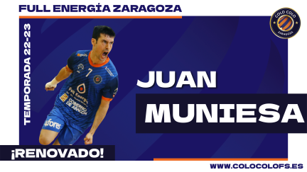Comunicado de renovación de Juan Muniesa.
