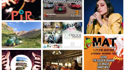 Fin de semana repleto de actividades en Zaragoza, Huesca y Teruel.