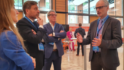 José Luis Soro ha participado en las jornadas Connecting Europe Days en Lyon. / Gobierno de Aragón