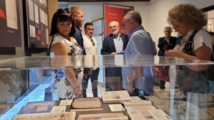 El Centro 'Ana Abarca de Bolea' alberga una exposición para dar a conocer esta lengua. / Gobierno de Aragón