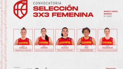 Vega Gimeno sigue volcada este verano con el baloncesto 3x3.