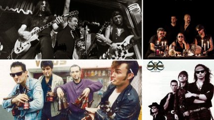 En Aragón hay proliferado grandes bandas de rock.