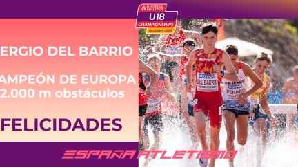 Sergio del Barrio logra el título de Campeón de Europa.
