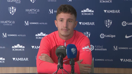 Dani Escriche en rueda de prensa.