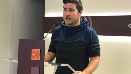 Nacho Escartín, en una imagen de archivo en las Cortes de Aragón. / Europa Press