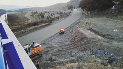 Imagen de las obras en el Puerto de Querol. Europa Press