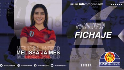 Melissa Jaimes es el último fichaje del Sala Zaragoza.
